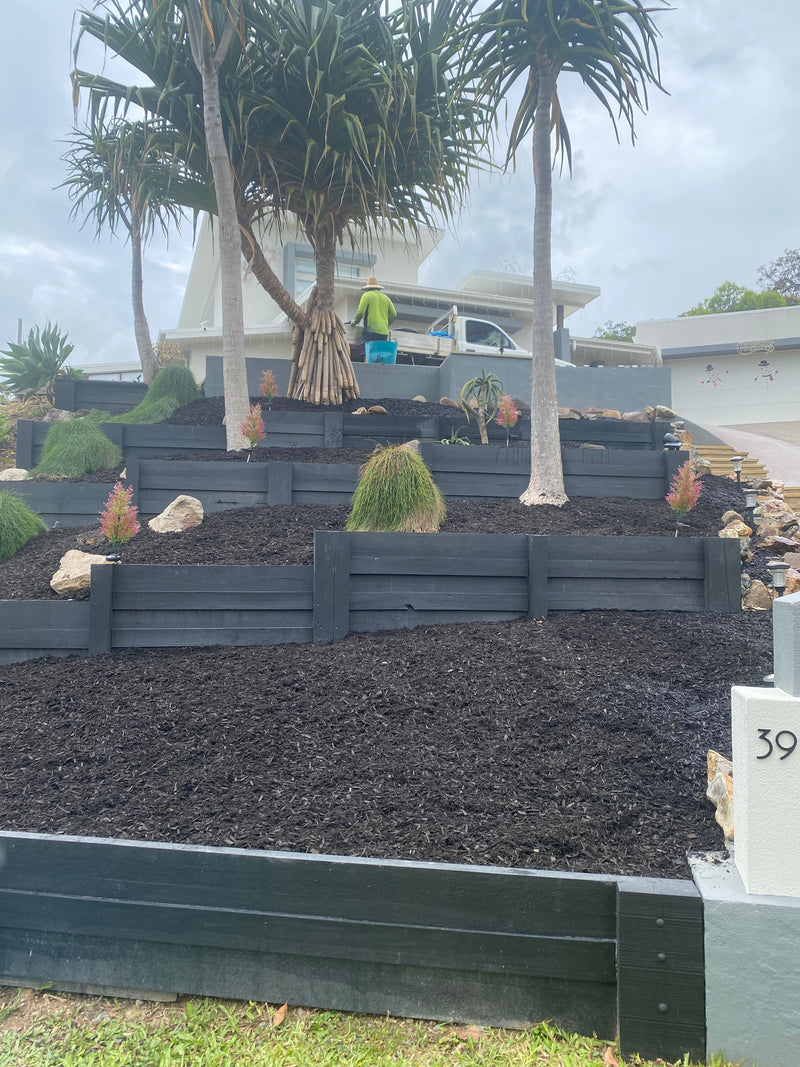 Mulching - Before
